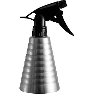 Flessen - Zilverkleurig - Geborsteld Aluminium - Inhoud 300 ml