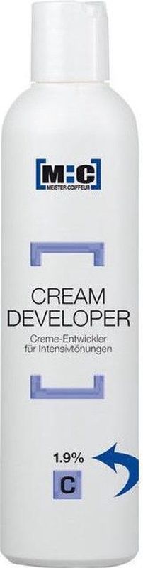 M:C Cream Developer 1.9% 250ml