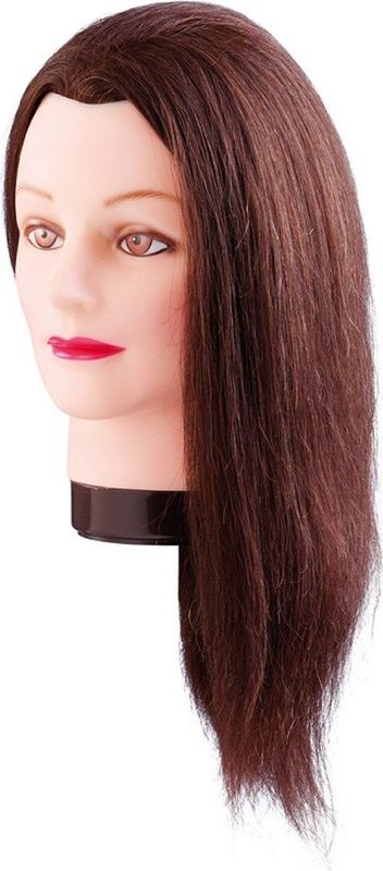 Klassieke Knoopsluiting - Bruin - Hoogwaardig Echt Haar