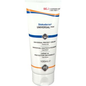 Stokoderm - Universal Pure - Huidbeschermingscrème - Ongeparfumeerd - Kleurstofvrij