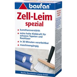 Baufan Zell-lijm speciaal - 200 g I met hars versterkte speciale behanglijm met extra hoge kleefkracht voor zwaar behang I behanglijm 20-25 m2