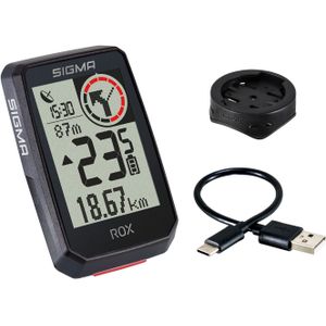 Sigma rox 2.0 gps zw zw standard lenkerhalterung + usb-c ladekabel