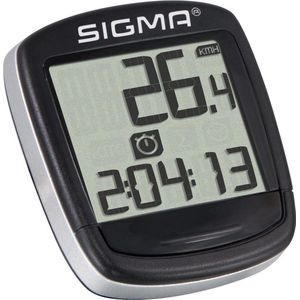 Sigma Fietscomputer Bc Baseline 500 Wl 30 X 30 Mm Zwart