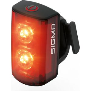Sigma BUSTER RL 80 Flash USB  Fiets Achterlicht - 80 Lumen - Oplaadbaar