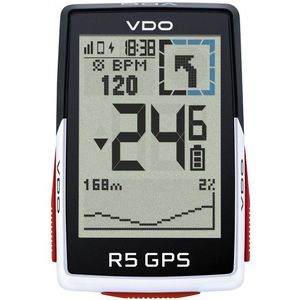VDO Fahrrad Computer R5 GPS SET CAD -Geschwindigkeit