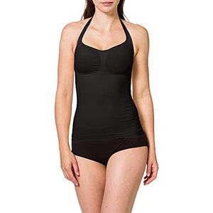 belly cloud Dames haltertop, zwart 001), XXL