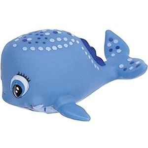 Point Walvis fietsbel met clip voor bevestiging aan stuur dier hoorn walvis blauw mooi EU