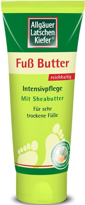 Allgäuer - Latschenkiefer - Voetboter - 100 ml - Intensieve Verzorging met Sheaboter