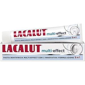 Lacalut Multi-Effect Fluor Whitening Tandpasta, 5-in-1, 75 ml