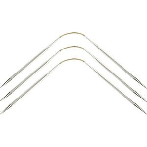 addi CraSyTrio - Breinaalden - Wit-Brons - Flexibel en Comfortabel