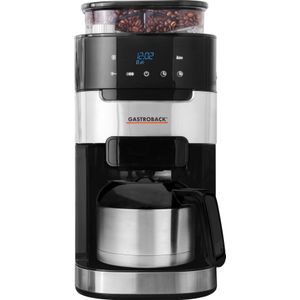 Gastroback Kaffeemaschine mit Mahlwerk 42711 S Grind & Brew Pro Thermo, 1l Kaffeekanne, Permanentfilter 1x4