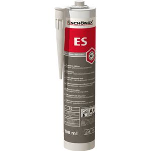 Schönox - ES - Siliconen-kit - Zilvergrijs - 300 ml