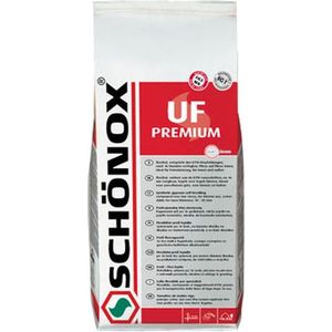 Schonox UF Premium zilvergrijs 5 kg voegmiddel