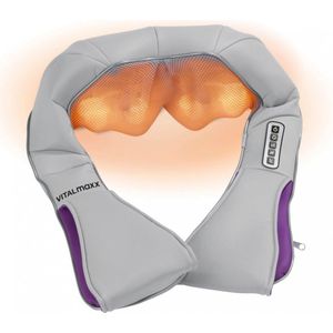 VITALmaxx Shiatsu schouder- en nekmassageapparaat met bevestigingsriem, 3-in-1: kneedmassage, vibratiemassage en warmtetherapie, 4 van Dr. pruim