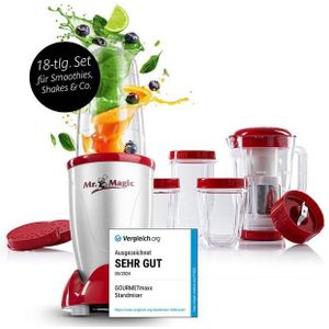 GOURMETmaxx blender Mr Magic 18-delige smoothie standblender 400W