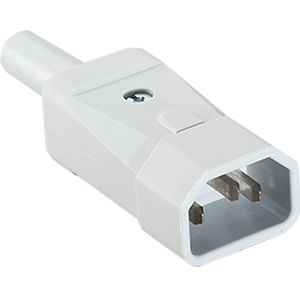 BACHMANN Koude apparaten stekker C14 Type 749 70°C