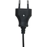 Bachmann - CEE 7/16 Stroomstekker - Zwart - Kunststof