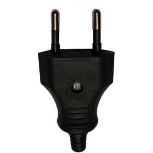 Bachmann - Euroflachstecker Schraubanschluss schwarz 900.002