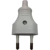 Bachmann - CEE 7/16 Stroomstekker - Wit - Kunststof