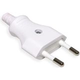 Bachmann - CEE 7/16 Stroomstekker - Wit - Kunststof