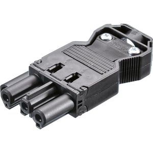 Bachmann installatiestekker connector - Wieland GST18® (v) / zwart