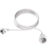 Bachmann 341.202S Stroom Verlengkabel 16 A Wit 5.00 m