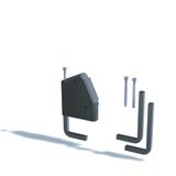 BACHMANN Desk - Aansluitvelden - Geschikt voor Tafelblad Dikte 50-80 mm - Flexibel en Modulaire Opbouw