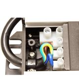 Stekkerdoos - Zwart - 9-voudig - 16A/3680W - Kabel 2,0m