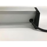 BACHMANN - DESK 1 - Bureauaansluitpanelen - Zwart - 4 Wandcontactdozen