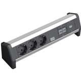 Bachmann - DESK - Verlengsnoer - Zwart - AC 230 V - 3 Aansluitingen