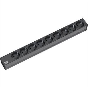 Bachmann Bachmann 19''''-Steckdosenleiste ALU 1HE, 9-kanaal