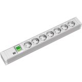 IT PDU Basic - Grijs - PVC - 7x Beschermcontactstopcontact