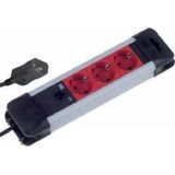 Bachmann - Stekkerdoos - 3-Voudig - C14 - 2 Meter Snoer - 2300 Watt