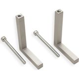 BACHMANN - Desk 1 - Bureauaansluitpanelen - Zwart - Modulaire Opbouw