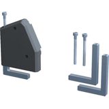 BACHMANN - Desk 1 - Bureauaansluitpanelen - Zwart - Modulaire Opbouw