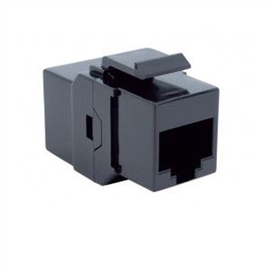 Bachmann RJ45 Netwerk Adapter CAT 6 [1x RJ45-bus - 1x RJ45-bus] Zwart