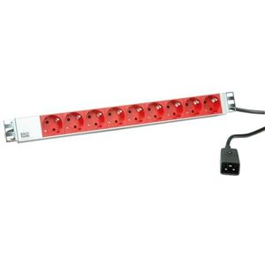 Bachmann 333.936 stekkerdoos 9-voudig Schuko C20 19 inch, 19071760