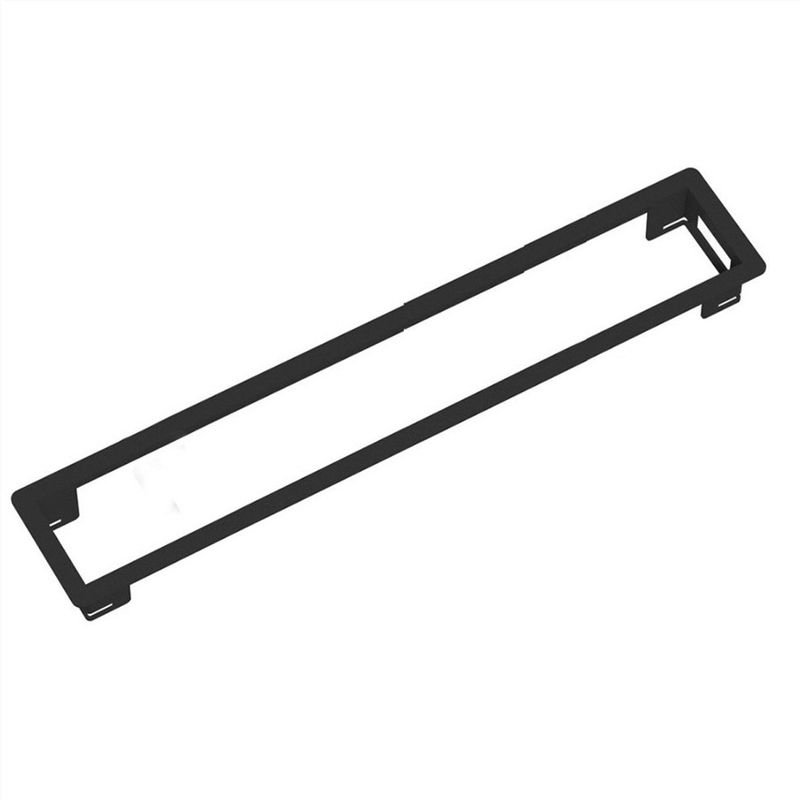 BACHMANN - POWER FRAME - Inbouwframe - Zwart - Groot - 6-voudig