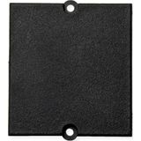 BACHMANN - Aangepaste Module Afdekplaat - Zwart - 917.009