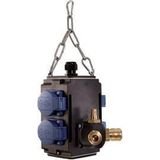 Bachmann - Energiewürfel - Stekkerdoos - IP44 - Kunststof - 4x CEE 7/3