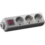 Bachmann 384.272S Stekkerdoos met Schakelaar Wit Randaarde Stekker 1 Stuk(s)