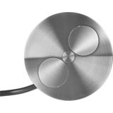 Overig Twist dubbel stopcontact Bachmann RVS Belgische aarding