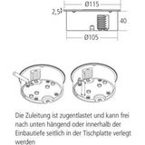 Overig Twist dubbel stopcontact Bachmann RVS Belgische aarding