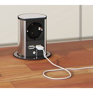 Bachmann 928.017 Elevator 1xSchucko, USB Charger