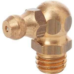Umeta - 1310908-25-25 hydraulische smeernippel 90º DIN 71412 type H3 (R.M8 x 1,25 x L 18 x Ø 9 messing), Meerkleurig, Eén maat