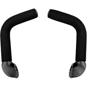 Ergotec Bar-ends EVO Touring Maat L Verstelbaar Alu zwart