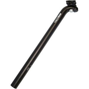 Ergotec Zadelpen Vast Hook 26,8 X 400 Mm Aluminium Zwart