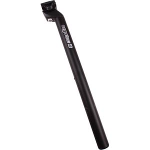 Ergotec Zadelpen Vast Patent 26,2 X 350 Mm Aluminium Zwart
