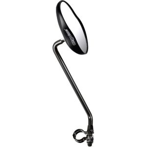 Ergotec Spiegel M-99l Extra Groot Lange Arm Links Aluminium Zwart