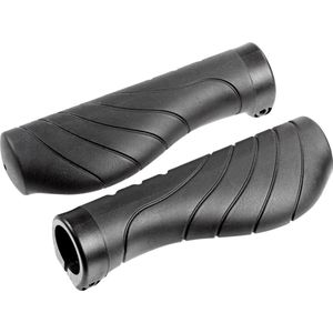 Ergotec Handvat Kyoto 133 Mm Tpe Zwart Per Set